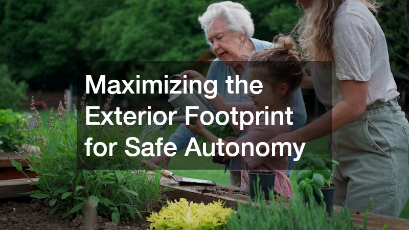 Maximizing the Exterior Footprint for Safe Autonomy