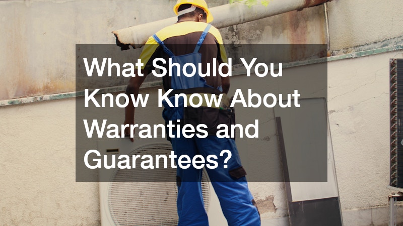 What Should You Know Know About Warranties and Guarantees?