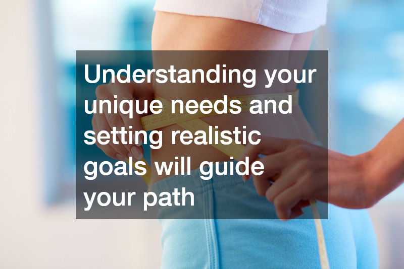 Understanding your unique needs and setting realistic goals will guide your path