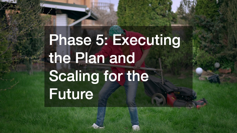 Phase 5: Executing the Plan and Scaling for the Future