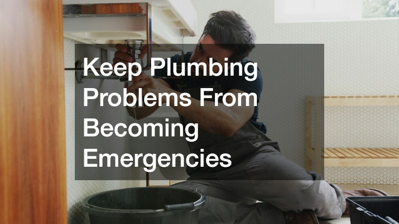 Keep Plumbing Problems From Becoming Emergencies