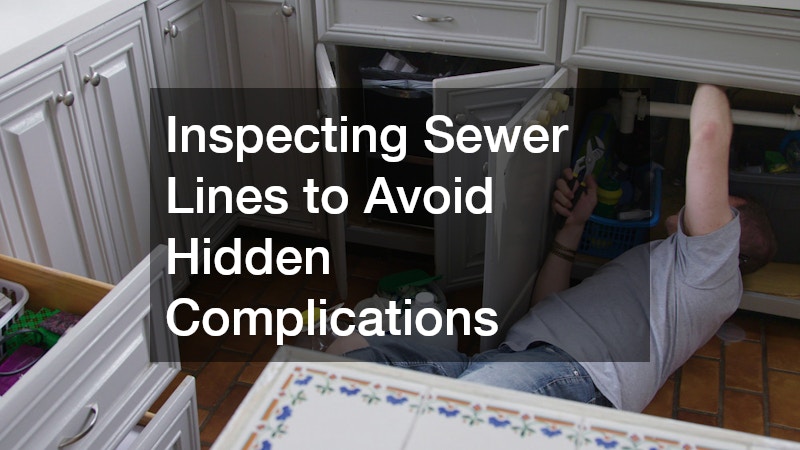 Inspecting Sewer Lines to Avoid Hidden Complications