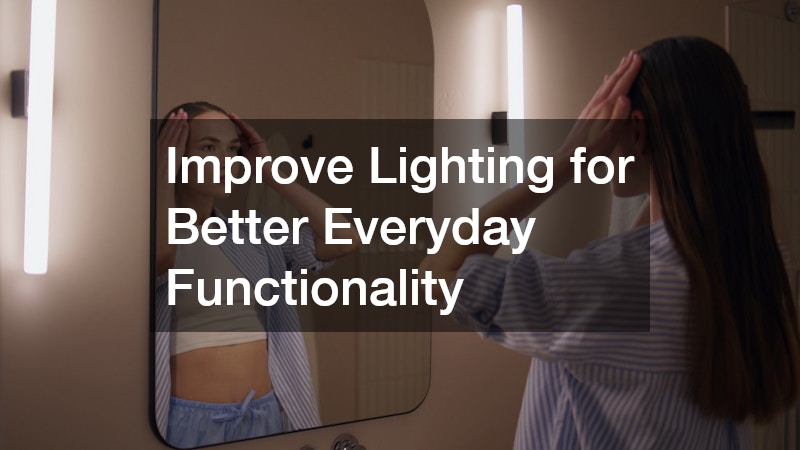 Improve Lighting for Better Everyday Functionality