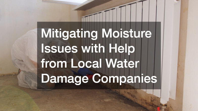 Mitigating Moisture Issues with Help from Local Water Damage Companies