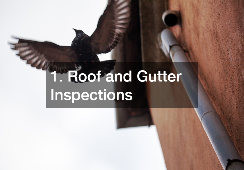 1. Roof and Gutter Inspections
