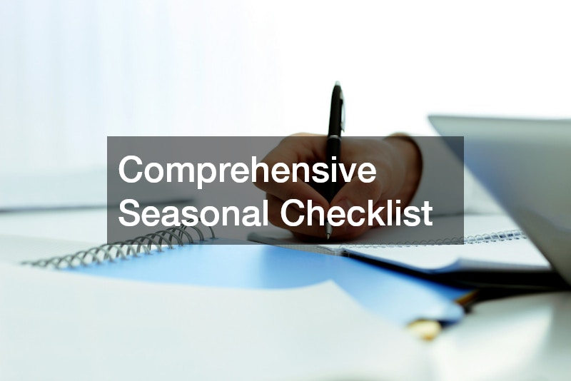 Comprehensive Seasonal Checklist