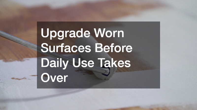 Upgrade Worn Surfaces Before Daily Use Takes Over