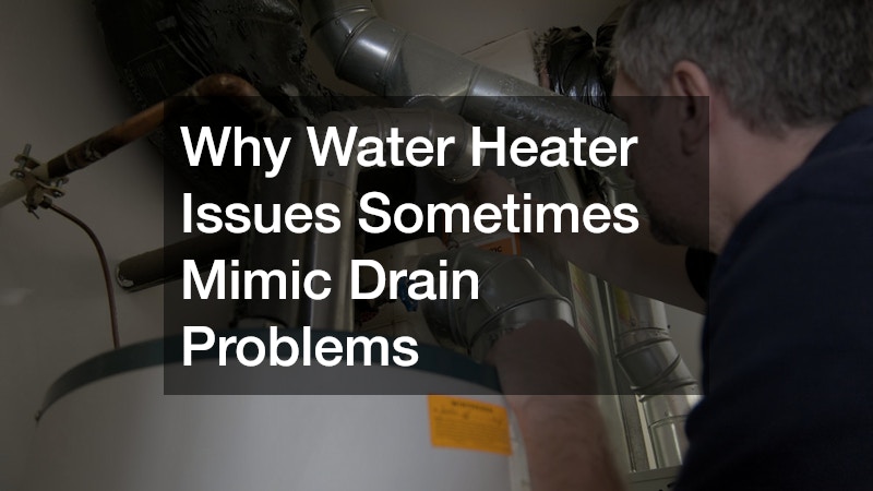Why Water Heater Issues Sometimes Mimic Drain Problems