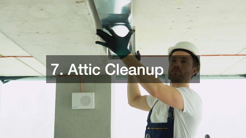 7. Attic Cleanup
