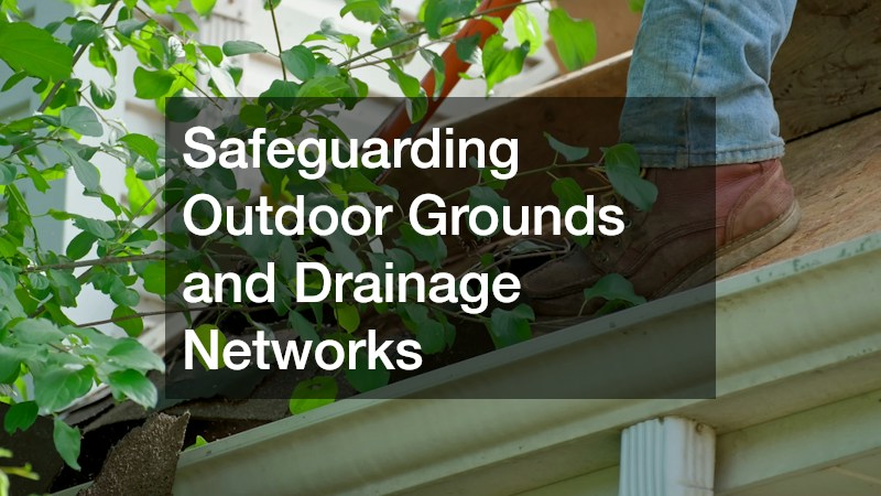 Safeguarding Outdoor Grounds and Drainage Networks
