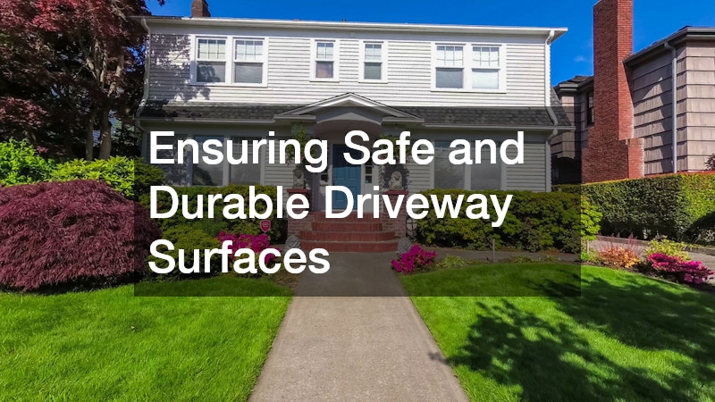 Ensuring Safe and Durable Driveway Surfaces