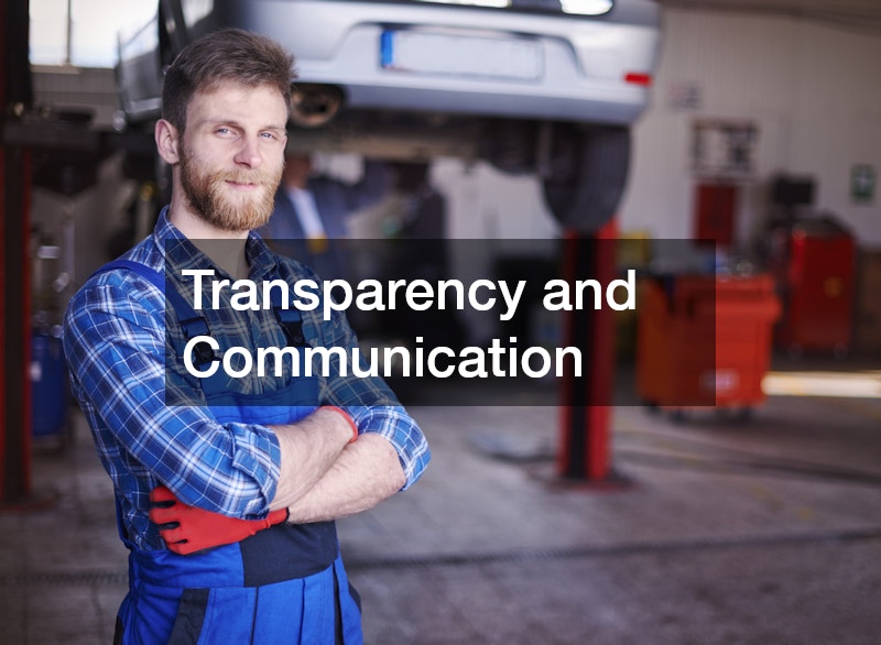 Transparency and Communication