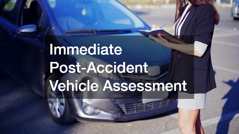 Immediate Post-Accident Vehicle Assessment