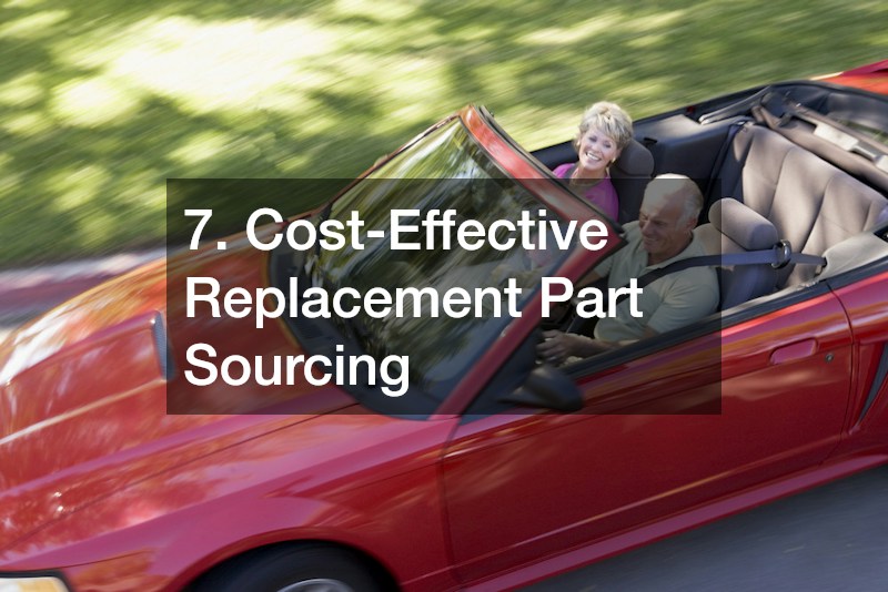 7. Cost-Effective Replacement Part Sourcing