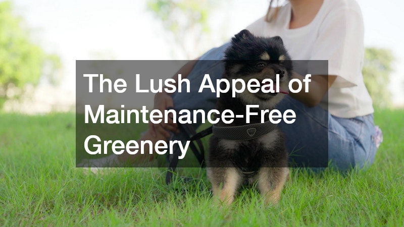 The Lush Appeal of Maintenance-Free Greenery