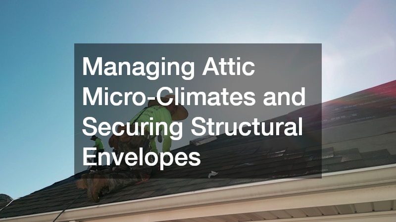 Managing Attic Micro-Climates and Securing Structural Envelopes