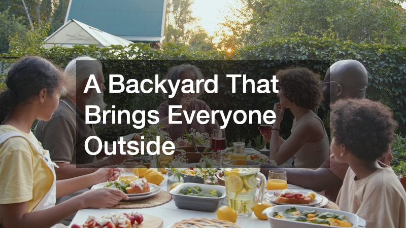 A Backyard That Brings Everyone Outside