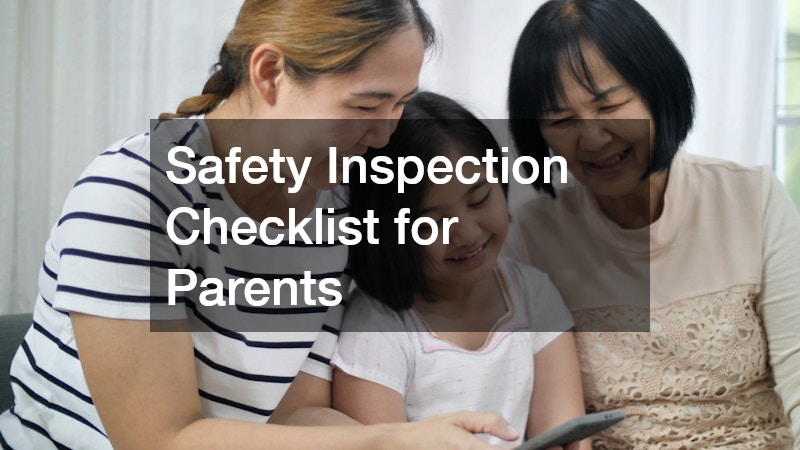 Safety Inspection Checklist for Parents