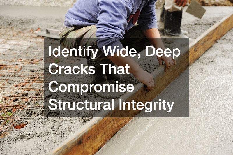 Identify Wide, Deep Cracks That Compromise Structural Integrity