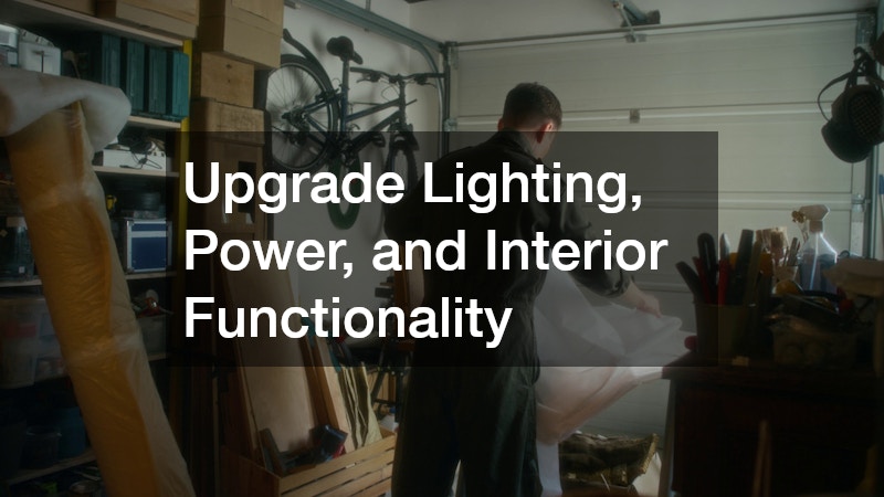 Upgrade Lighting, Power, and Interior Functionality