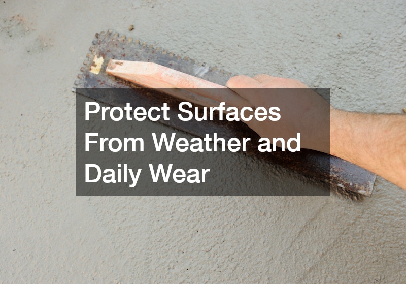 Protect Surfaces From Weather and Daily Wear