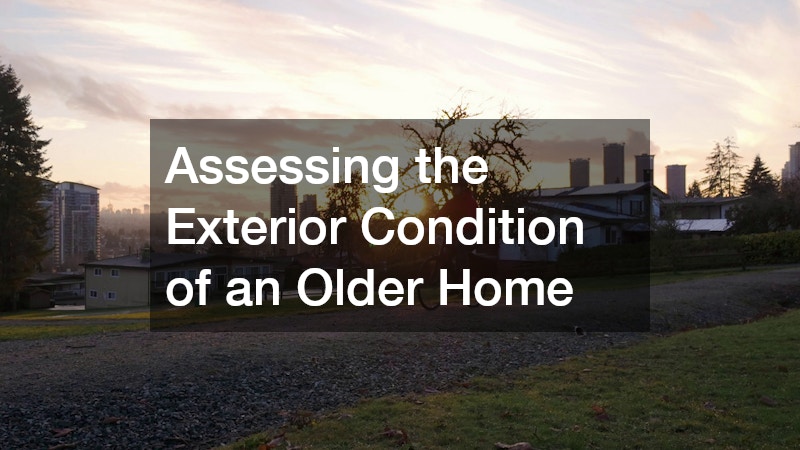 Assessing the Exterior Condition of an Older Home