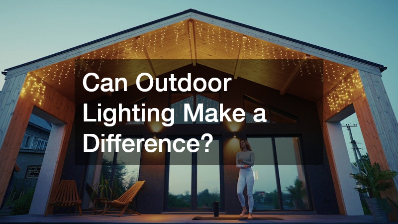 Can Outdoor Lighting Make a Difference?