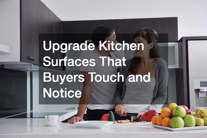 Upgrade Kitchen Surfaces That Buyers Touch and Notice