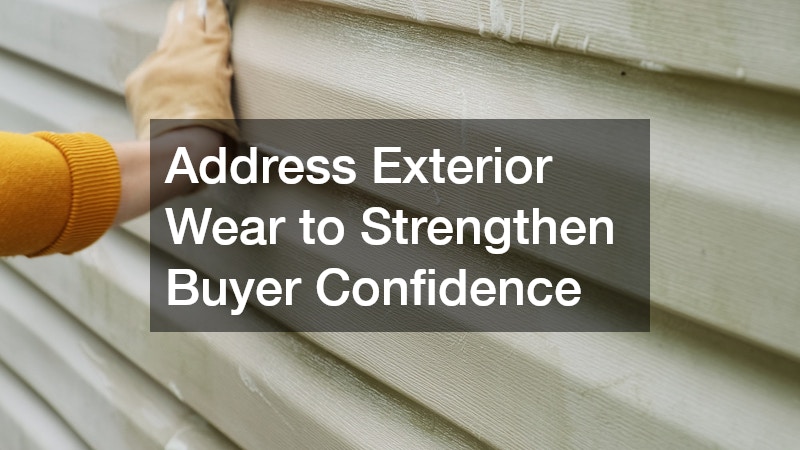 Address Exterior Wear to Strengthen Buyer Confidence