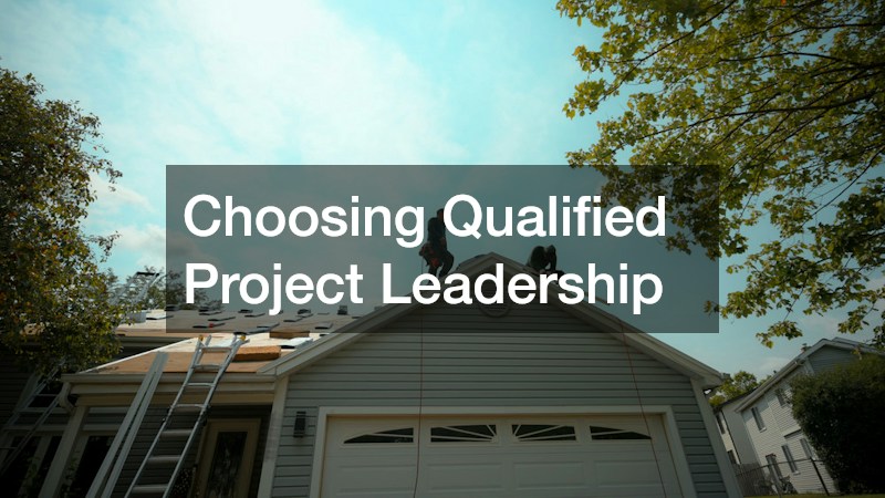 Choosing Qualified Project Leadership