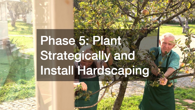 Phase 5: Plant Strategically and Install Hardscaping