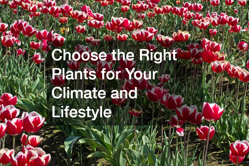 Choose the Right Plants for Your Climate and Lifestyle