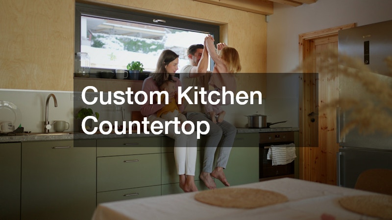 Custom Kitchen Countertop