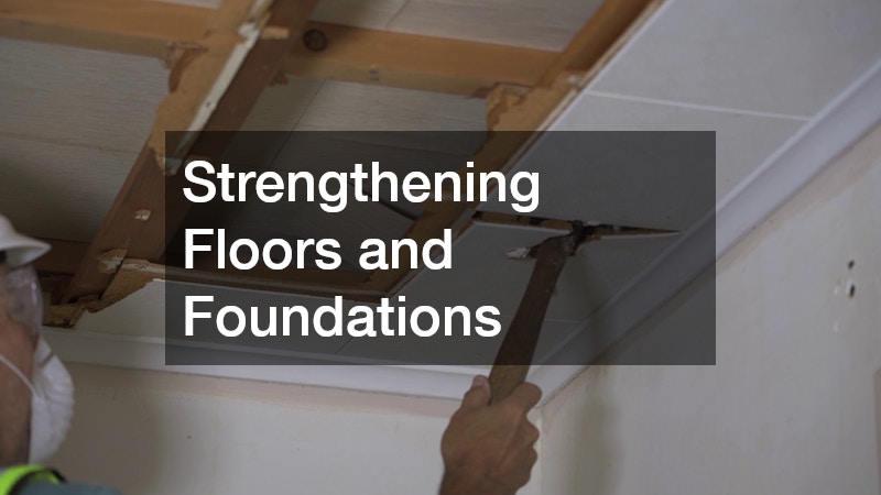 Strengthening Floors and Foundations