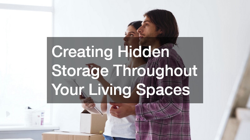 Creating Hidden Storage Throughout Your Living Spaces