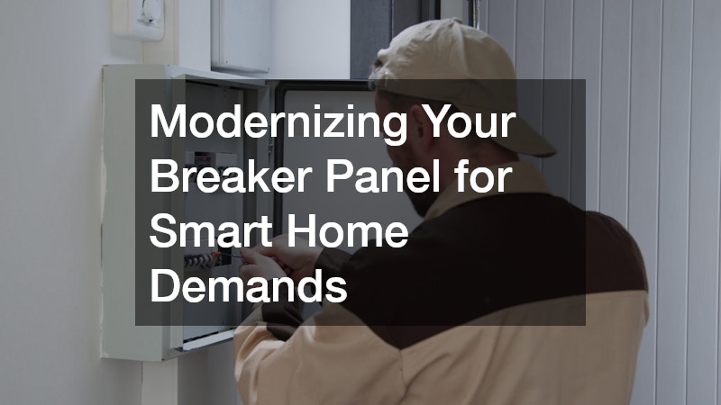 Modernizing Your Breaker Panel for Smart Home Demands