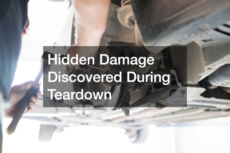 Hidden Damage Discovered During Teardown