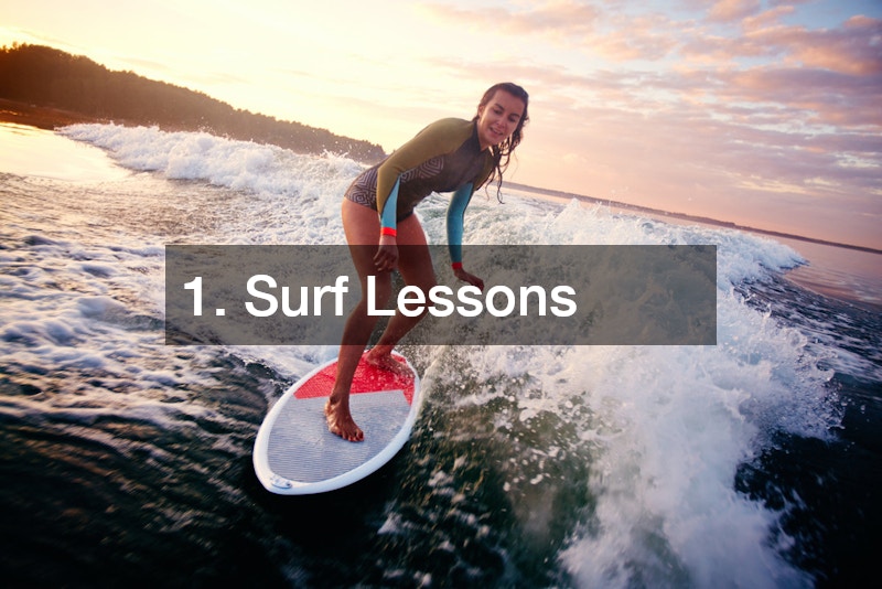 1. Surf Lessons