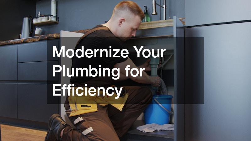 Modernize Your Plumbing for Efficiency