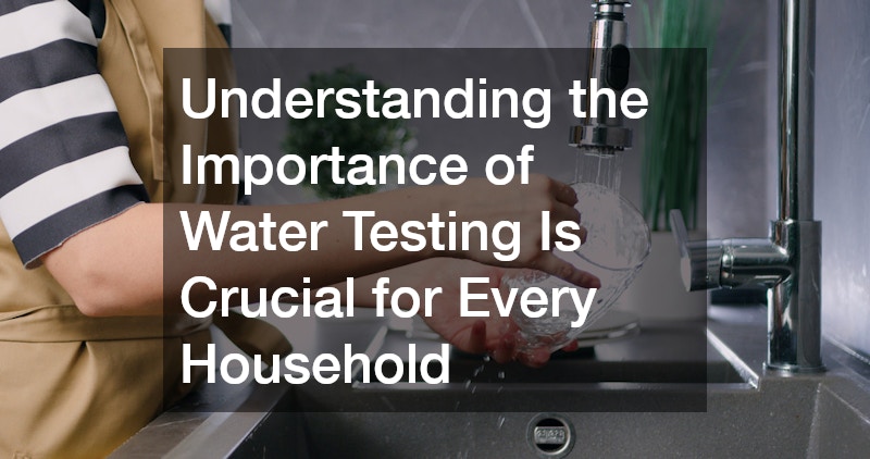 Understanding the Importance of Water Testing Is Crucial for Every Household