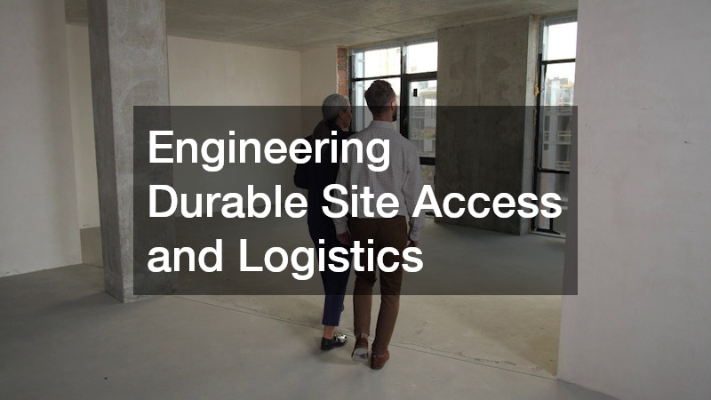 Engineering Durable Site Access and Logistics