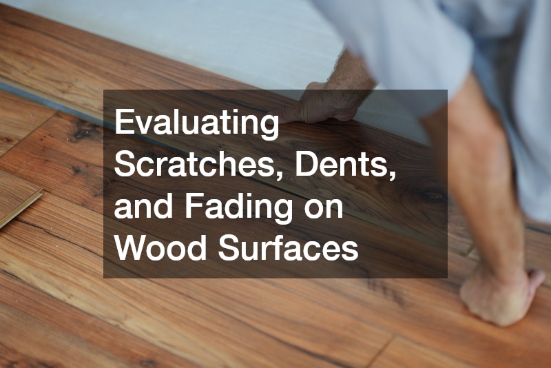 Evaluating Scratches, Dents, and Fading on Wood Surfaces