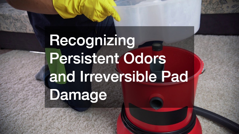 Recognizing Persistent Odors and Irreversible Pad Damage