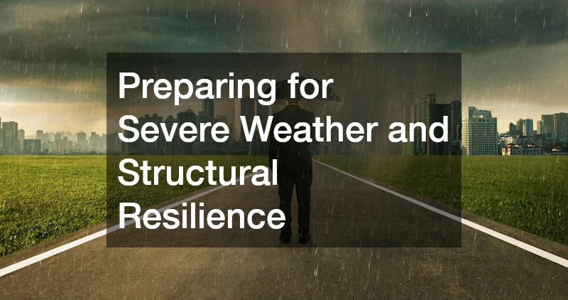 Preparing for Severe Weather and Structural Resilience