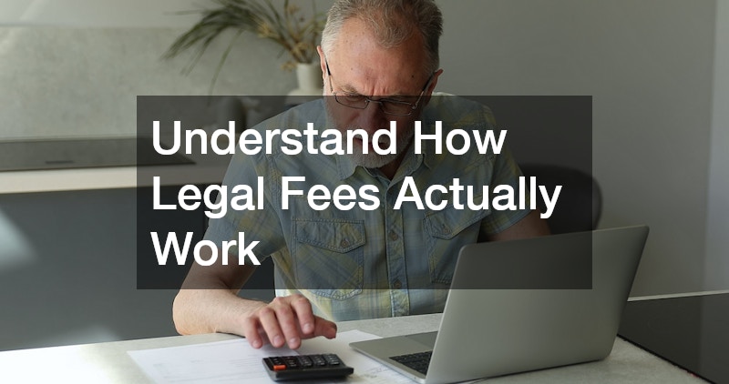 Understand How Legal Fees Actually Work