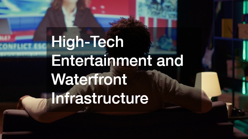 High-Tech Entertainment and Waterfront Infrastructure