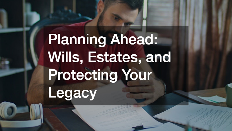 Planning Ahead: Wills, Estates, and Protecting Your Legacy