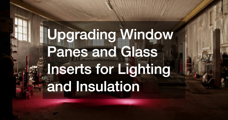 Upgrading Window Panes and Glass Inserts for Lighting and Insulation