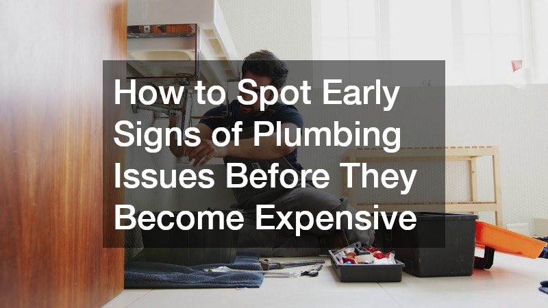 How to Spot Early Signs of Plumbing Issues Before They Become Expensive