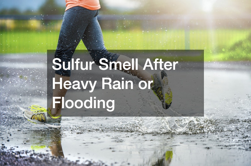 Sulfur Smell After Heavy Rain or Flooding